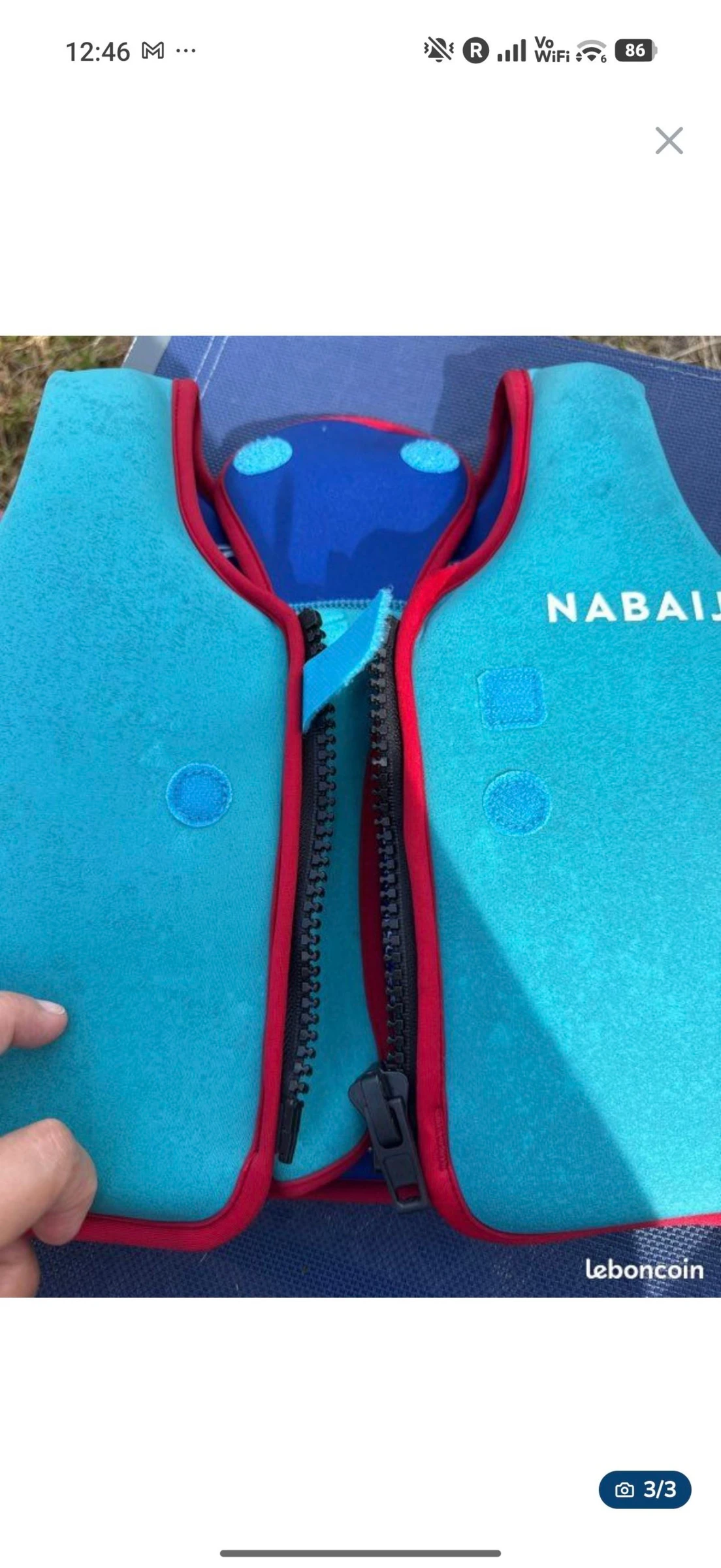 Nabadji zwemvest maat M 18-30 kg – photo 4